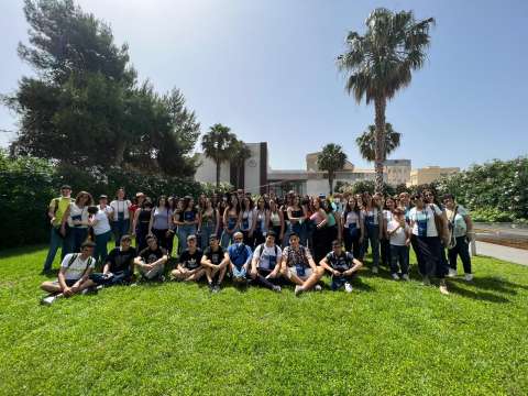 VISITA GUIDATA DEGLI STUDENTI DELLO SCIASCIA E BUFALINO A MARSALA