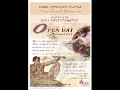 TRAPANI, OPEN DAY AL LICEO ARTISTICO