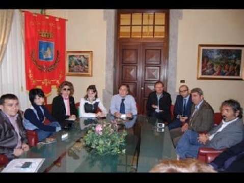 MARSALA, DELEGAZIONE DEL KAZAKISTAN RICEVUTA A PALAZZO MUNICIPALE