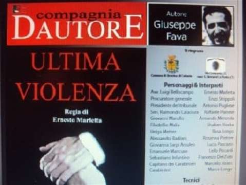 CATANIA, GIUSEPPE FAVA E IL SUO TEATRO