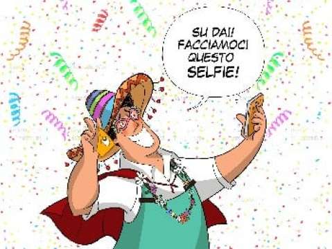 SCETTICUS: SELFIE DI CARNEVALE